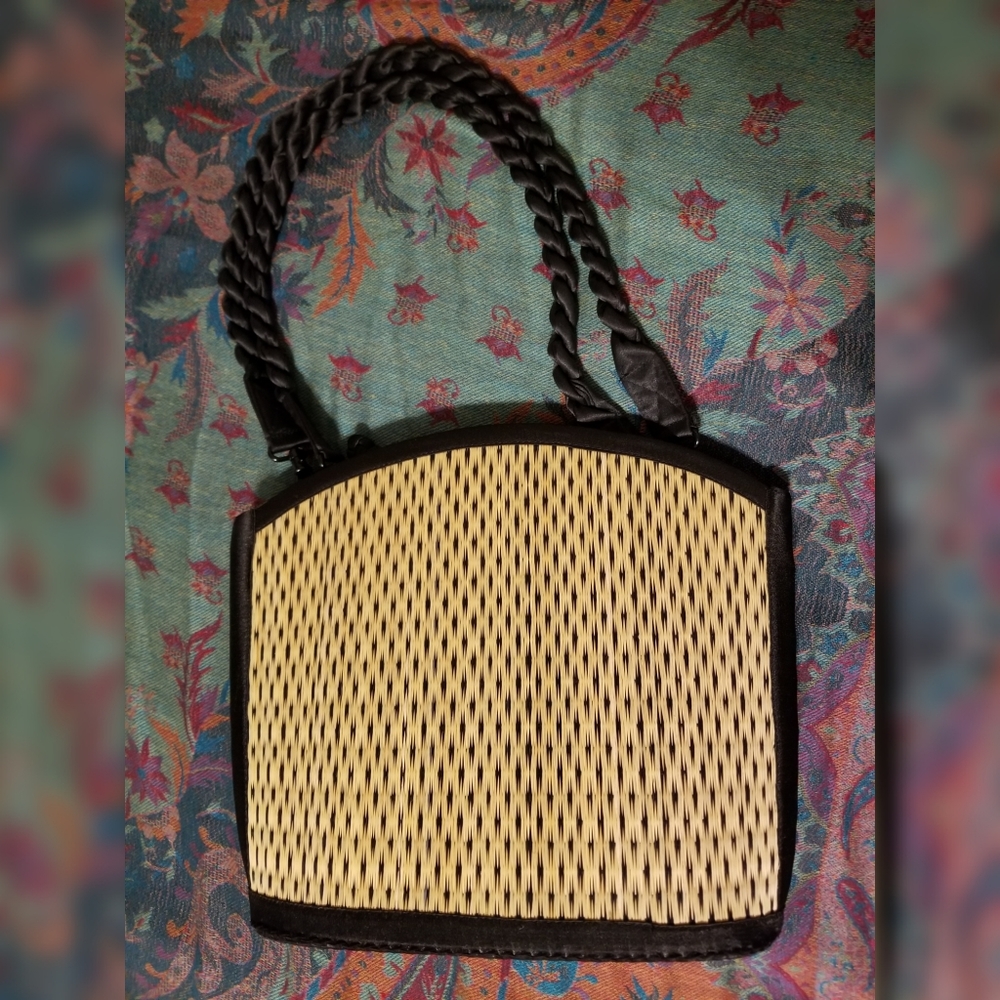 Baskets of Cambodia woven purse